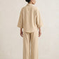 The Verona Linen Shirt - Beige