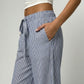 The Santorini Stripe Pants - Blue