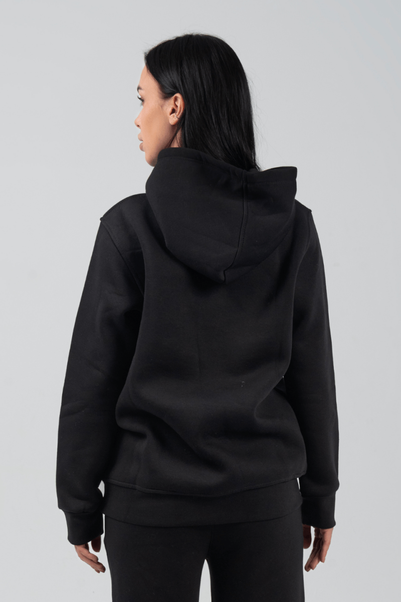 Black Hoodie (Top Only) - Hushy Wear