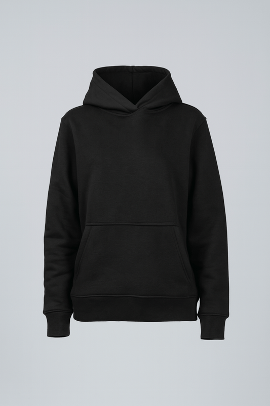 Black Hoodie (Top Only) - Hushy Wear