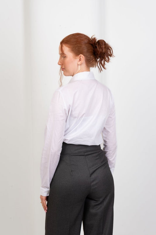 Classic White Shirt - Hushy Wear