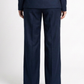 Elegant Wide-Leg Trousers – Navy