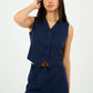 Navy Classic Vest Only - Hushy Wear
