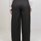 Premium High Waist Trouser - Gray - Hushy Wear