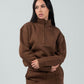 Relaxed Fit Half - Zip Sweater & Pants Set – Mocha - Hushy Wear