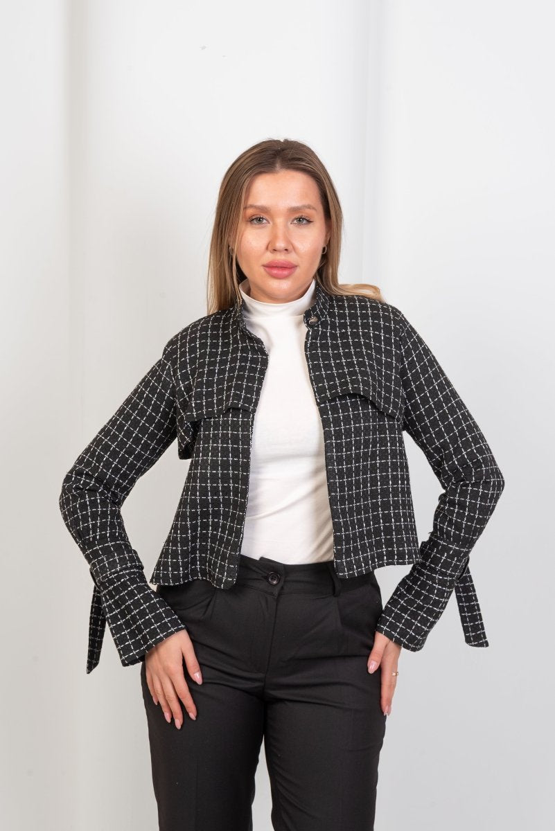 Trench Jacket - Tweed - Hushy Wear