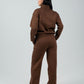 Wide - Leg Lounge Sweatpants – Mocha - Hushy Wear